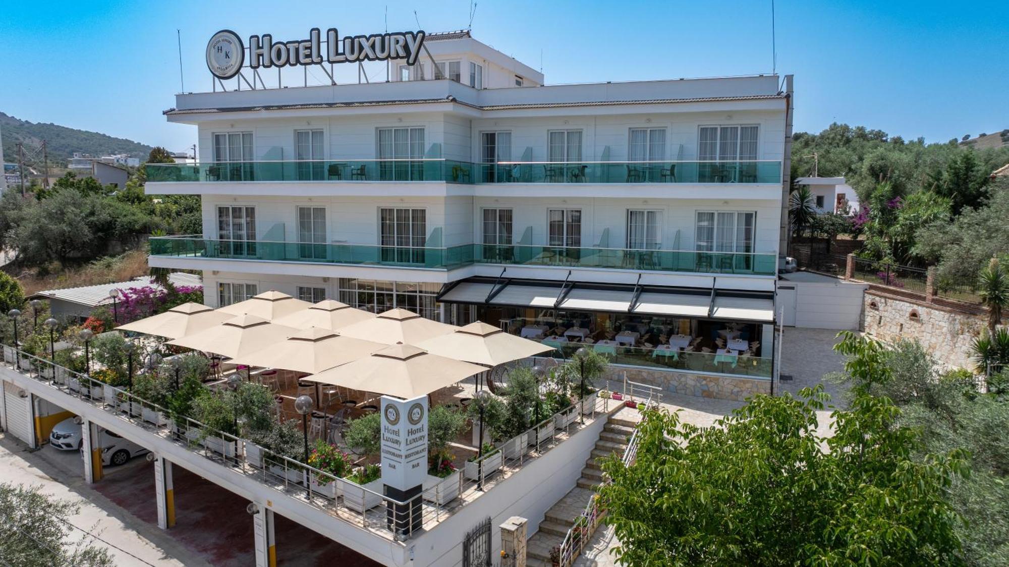 Hotel Luxury Ksamil Exterior foto