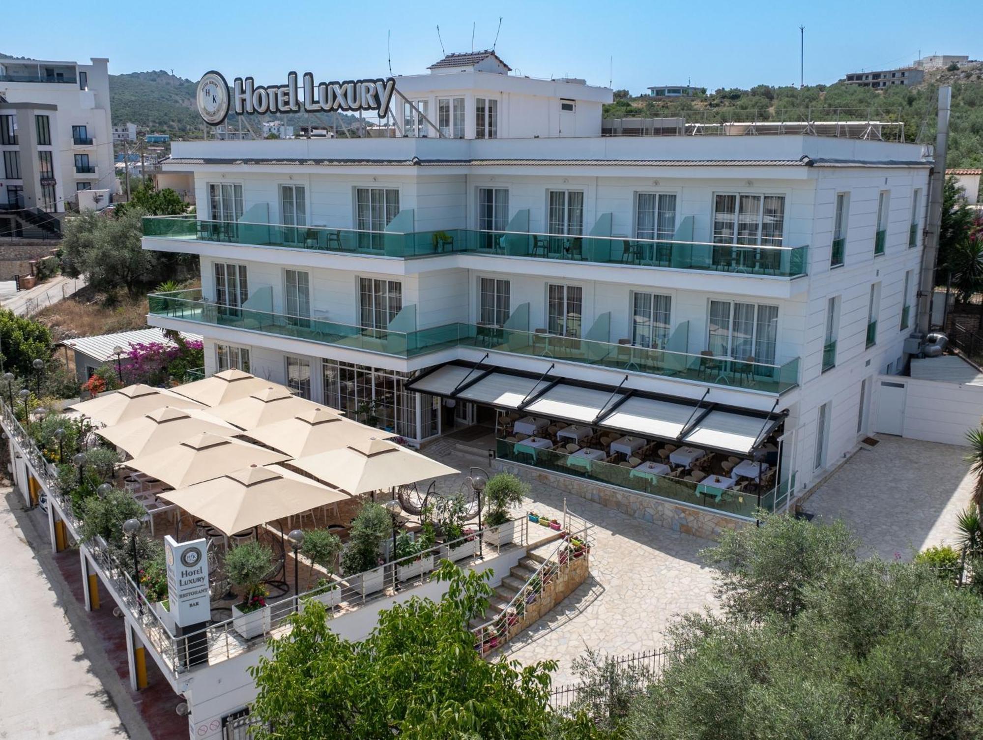 Hotel Luxury Ksamil Exterior foto